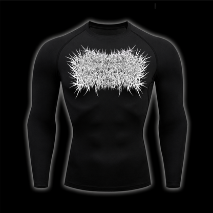 ZENZO Premium Graphic Long Sleeve Compression
