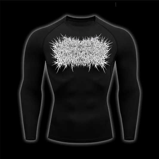 ZENZO Premium Graphic Long Sleeve Compression