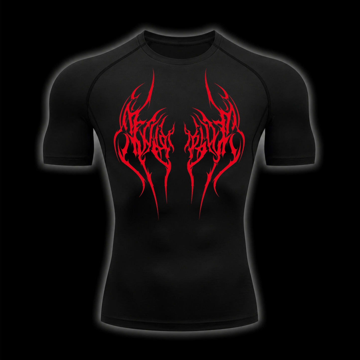 ZENZO Premium Red Graphic Compression